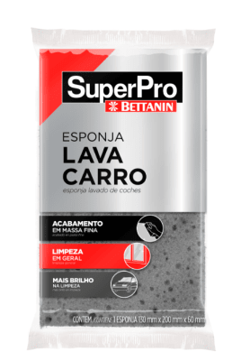 SUPER PRO ESPONJA LAVA CARRO 20 X13 CM