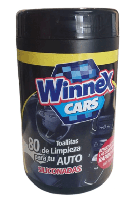 WINNEX AUTO TOALLITAS DE LIMPIEZA SILICONADAS 80 UN