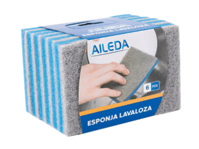 AILEDA ESPONJA LAVALOZA PACKX6 UNID.