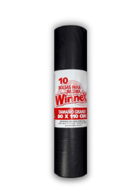 WINNEX BOLSA DE BASURA 80 X 110 CM 10 UN