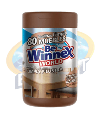 WINNEX TOALLAS LUSTRAMUEBLES 80 UNIDADES