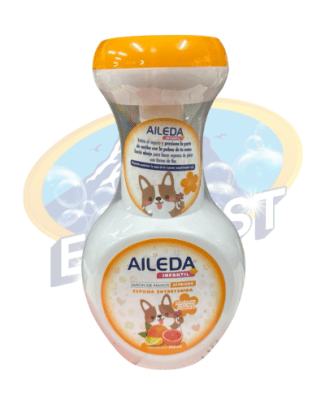 AILEDA JABÓN INFANTIL ESPUMA ENTRETENIDA CITRICO 300 ML