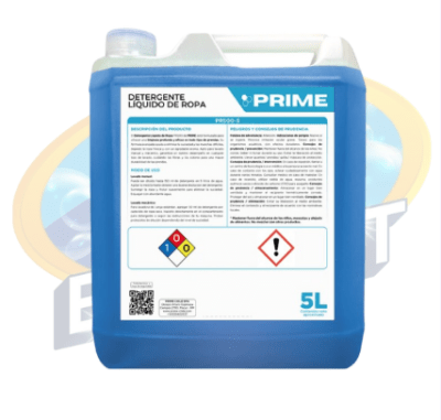 PRIME DETERGENTE LÍQUIDO DE ROPA - ENV 5L