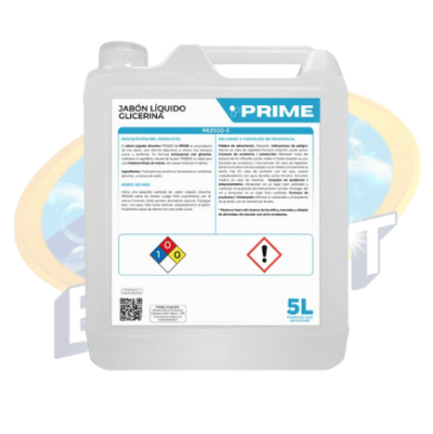 PRIME JABÓN LÍQUIDO GLICERINA - ENV 5L