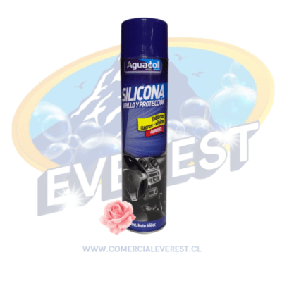 AGUACOL SILICONA EN SPRAY AROMA ROSAS 650 CC