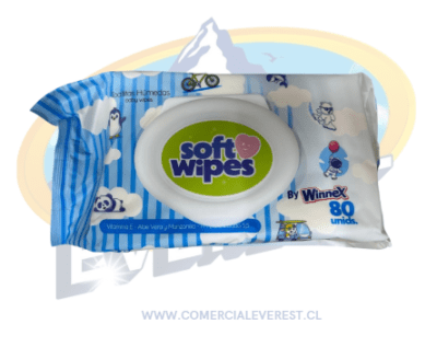WINNEX TOALLAS HÚMEDAS SOFT WIPES 80 UNIDADES