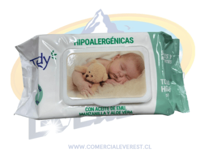 TEDDY TOALLAS HÚMEDAS HIPOALERGÉNICAS 80 UNIDADES