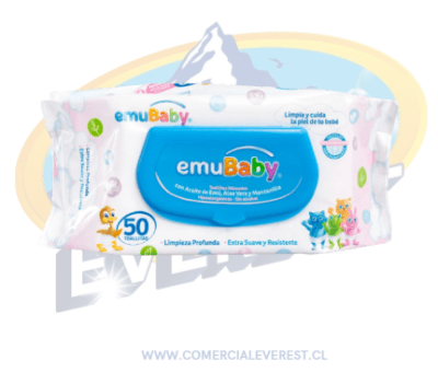 EMUBABY TOALLAS HÚMEDAS 50 UND