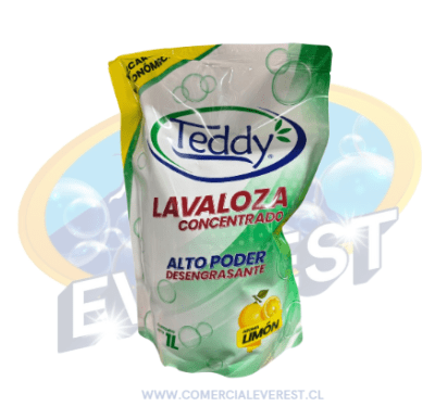TEDDY LAVALOZAS CONCENTRADO ALTO PODER LIMÓN DOYPACK 1 LT