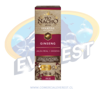 TIO NACHO SHAMPOO ANTICAIDA JALEA REAL + GINSENG 415 ML