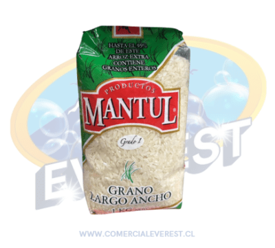 MANTUL ARROZ GRADO 1 GRANO LARGO ANCHO 1 KG