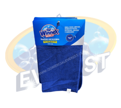 WINNEX TRAPERO MICROFIBRRA CON OJAL 50 X 70 CM