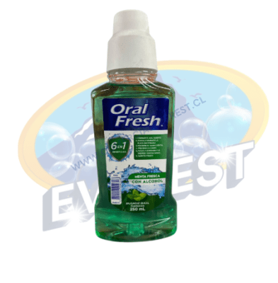 ORAL FRESH ENJUAGUE BUCAL MENTA FRESCA 250 ML