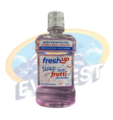 FRESH UP ENJUAGUE BUCAL TEENS TUTTI FRUTI 250 ML