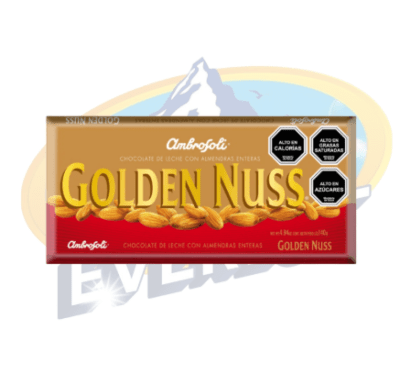 AMBROSOLI CHOCOLATE GOLDEN NUSS 140 GRS