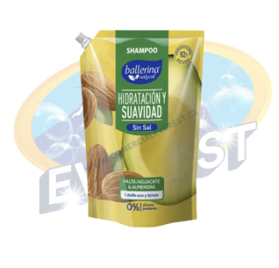 BALLERINA SHAMPOO PALTA/AGUACATE DOYPACK 750 ML
