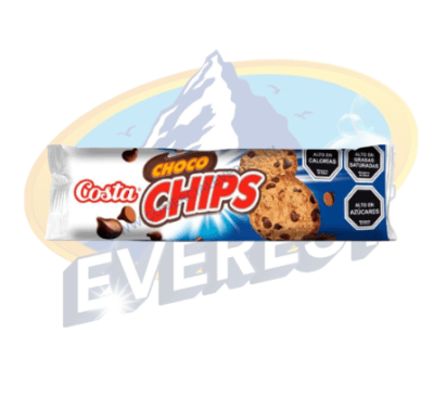 COSTA GALLETA CHOCO CHIPS 125 GRS