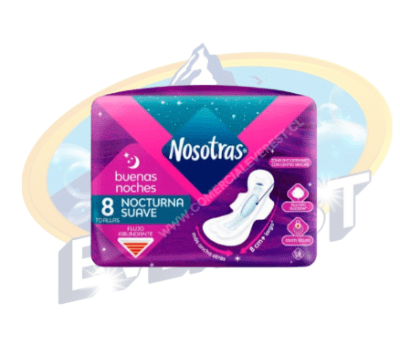 NOSOTRAS TOALLAS HIGIÉNICAS NOCTURNAS 8 UN