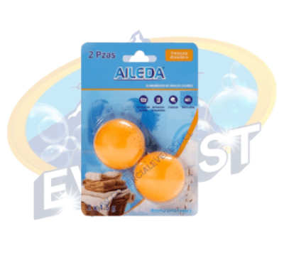 AILEDA ESFERAS DESODORANTES LINO FRESCO  2 UN 15 GR C/U