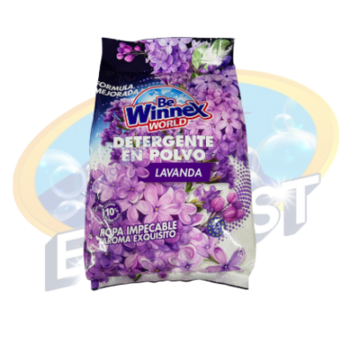 WINNEX DETERGENTE EN POLVO AROMA LAVANDA 2.5 KG