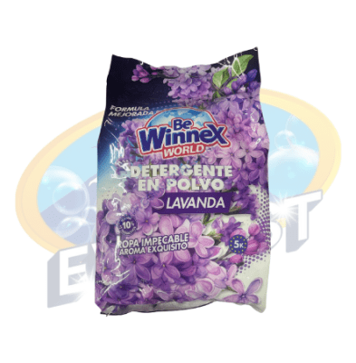 WINNEX DETERGENTE EN POLVO AROMA LAVANDA 5 KGS