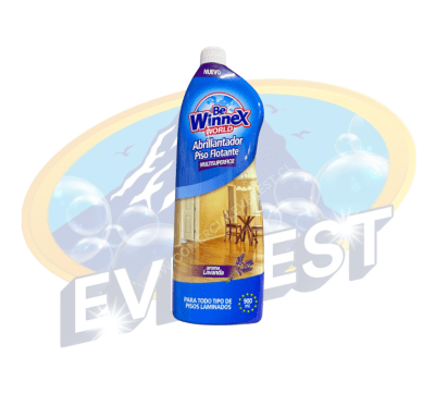 WINNEX ABRILLANTADOR PISO FLOTANTE MULTISUPERFICIE LAVANDA  900 ML