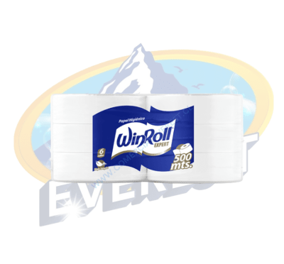 WIN ROLL PAPEL HIGIÉNICO 6 ROLLOS X 500 MTS