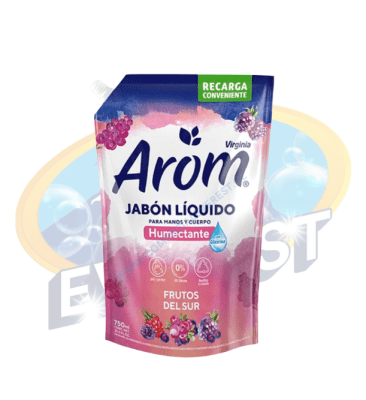 AROM JABÓN LÍQUIDO FRUTOS DEL SUR DOY PACK 750 ML