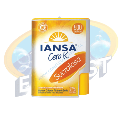 IANSA CERO K SUCRALOSA 500 TABLETAS