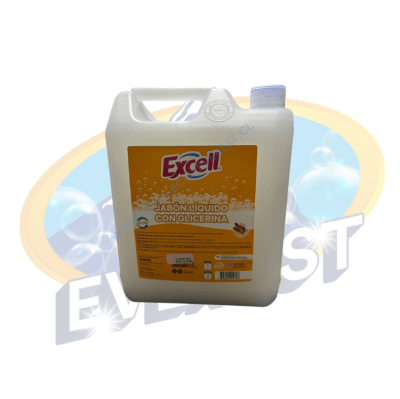 EXCELL JABON CON GLICERINA YOGHURT Y ALMENDRAS 5 LITROS