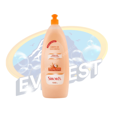 SIMOND'S JABÓN DE GLICERINA AFRECHO Y LECHE DE COCO 1000 ML