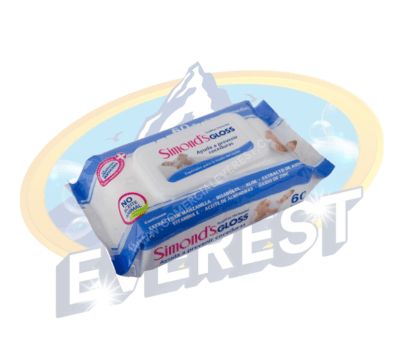SIMOND'S TOALLAS HÚMEDAS GLOSS 60 UND