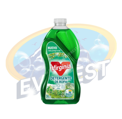 VIRGINIA DETERGENTE DE ROPA LÍQUIDO 3 LTS