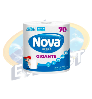 NOVA TOALLA DE PAPEL ULTRA DOBLE HOJA 70 MTS