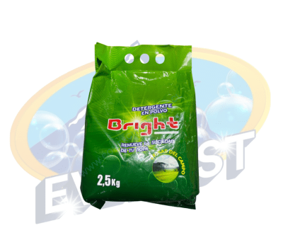 BRIGHT DETERGENTE EN POLVO AROMA BRISA DE CAMPO 2.5 KG