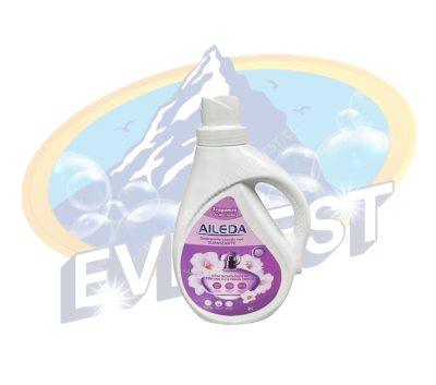 AILEDA DETERGENTE LÍQUIDO CON SUAVIZANTE AROMA FLOR FRESIA 2 LTS
