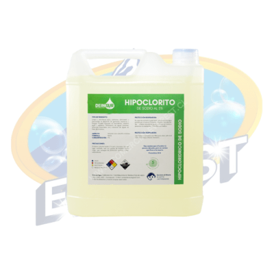 DEIN SUR HIPOCLORITO DE SODIO AL 5% 5 LTS