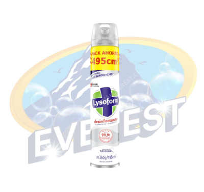 LYSOFORM DESINFECTANTE DE AMBIENTES Y SUPERFICIES ORIGINAL 495 CC