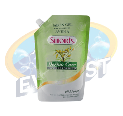SIMOND'S JABÓN LÍQUIDO AVENA DOY PACK 750 ML