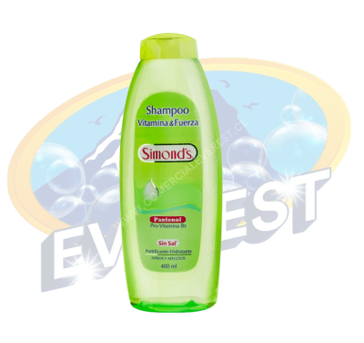 SIMOND'S SHAMPOO VITAMINA Y FUERZA PANTENOL 400 ML