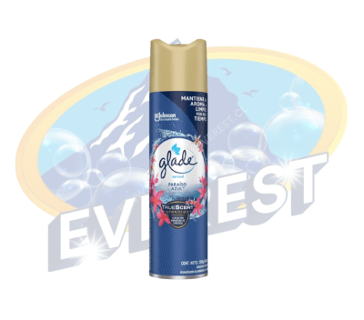 GLADE DESODORANTE AMBIENTAL PARAISO AZUL 360 CC