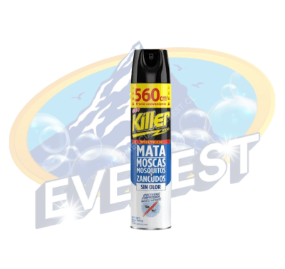 KILLE INSECTICIDA MATA MOSCAS Y ZANCUDOS SIN OLOR 560 CC