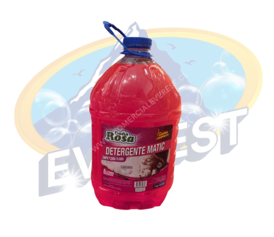 DOÑA ROSA DETERGENTE MATIC ROSADO 5 LTS