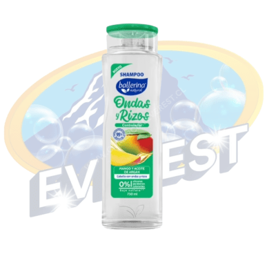 BALLERINA ONDA Y RIZOS MANGO Y ACEITE DE ARGÁN 750 ML