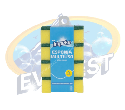 IMPEKE ESPONJA MULTIUSO 4 UNIDADES