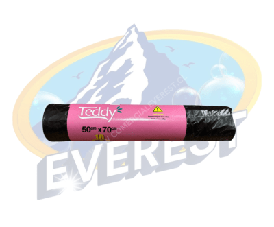 TEDDY BOLSA DE BASURA CON AMARRA 50 X 70 CM 10 UNIDADES