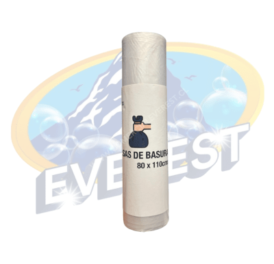 BOLSA BASURA 80 X 110 CM GTRANSPARENTE 10 UND