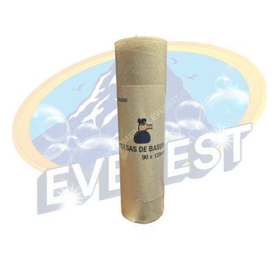 BOLSA BASURA 90 X 120 CM TRANSPARENTE 10 UND