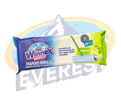 WINNEX TRAPERO HÚMEDO MANZANA 12 + 1 UNIDADES