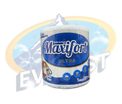 MAXIFORT TOALLA DE PAPEL ULTRA DOBLE HOJA 80 MTS